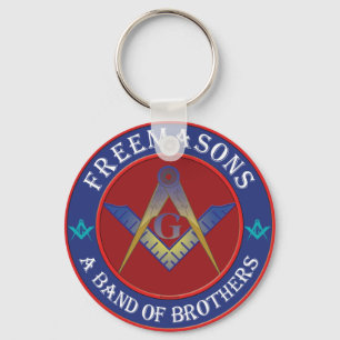 Freemasons Band Of Brothers Keychain