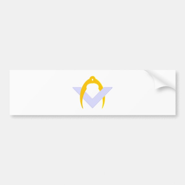 Freemasons Bumper Sticker (Front)