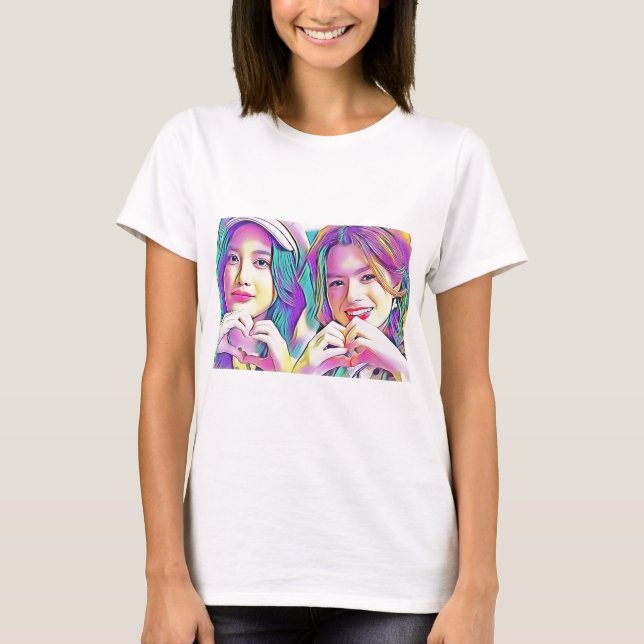 Freenbecky graphic art printed tshirt (Front)