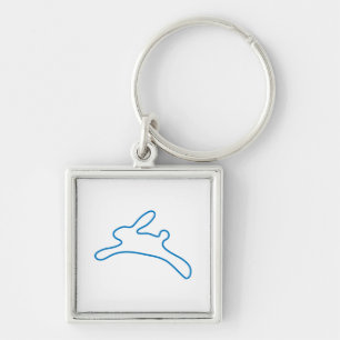 Freenet Bunny Logo Keychain