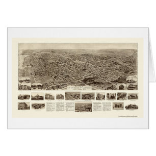 Freeport, NY Panoramic Map - 1909