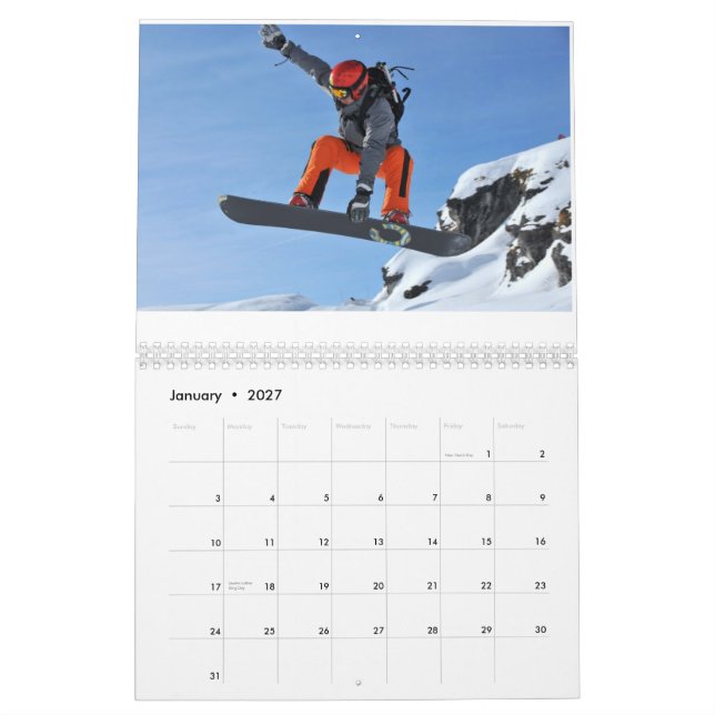 Freeride Jumps 2011 Calendar (Jan 2027)