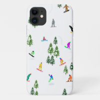 Freeride Snowboarder Snowboarding Illustration  