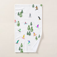 Freeride Snowboarder Snowboarding Illustration