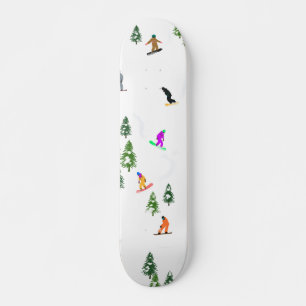 Freeride Snowboarder Snowboarding Illustration Skateboard