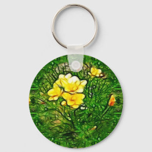 Freesia Burst Keychain