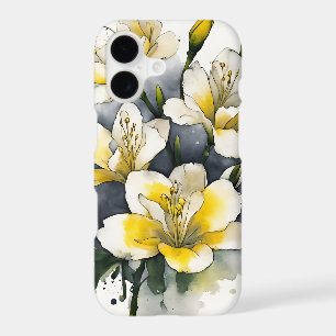 Freesia - Fleurs aquarelles