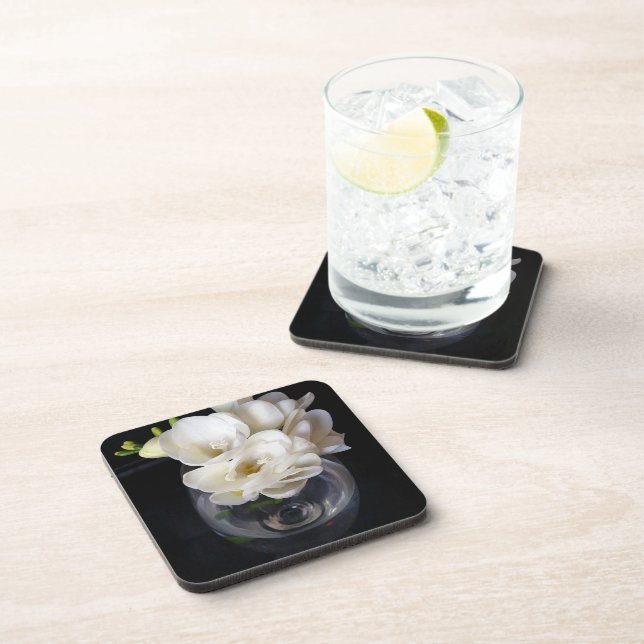 freesia night cup coaster (Right Side)