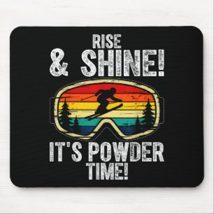 Freeskiing ski goggles freestyle-skiing mouse pad