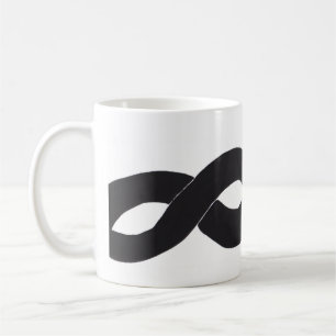 Freestyle Monochrome Looping Design Mug