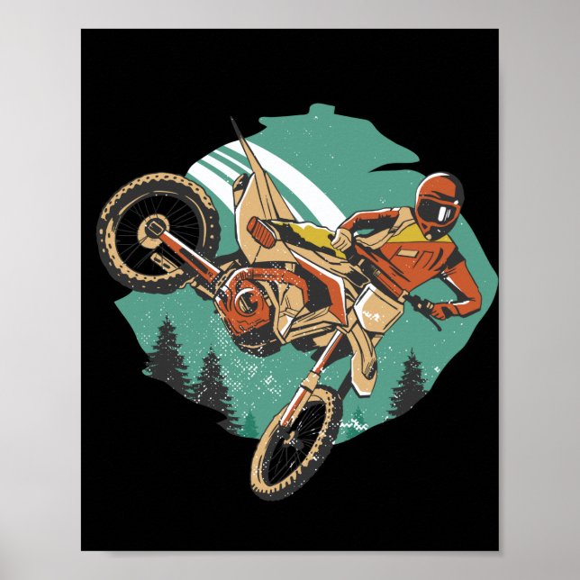 Freestyle Motorcycle Stunts FMX Poster (Front)
