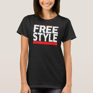 Freestyle Music Fan 80s Retro Rap Style Graphic T-Shirt