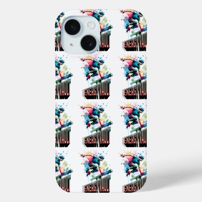 Freestyle Parkour Jump-Vault Burst Boy Case-Mate iPhone Case (Back)