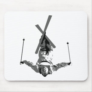 Freestyle Skiing Mouse Pad