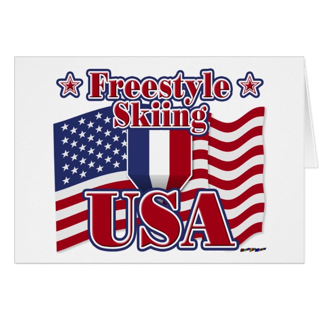 Freestyle Skiing USA (Front Horizontal)