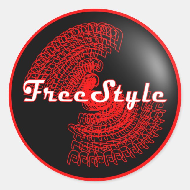 FreeStyle Sticker (Front)