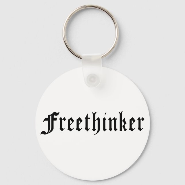Freethinker 1 keychain (Front)