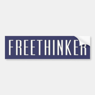 Freethinker Bumper Sticker