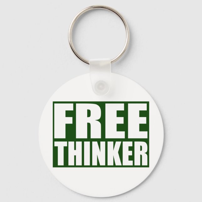 Freethinker Keychain (Front)