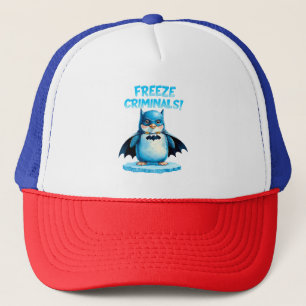 Freeze Criminals - Dark Penguin Trucker Hat
