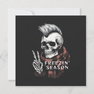 Freezin' Season  Holiday Card