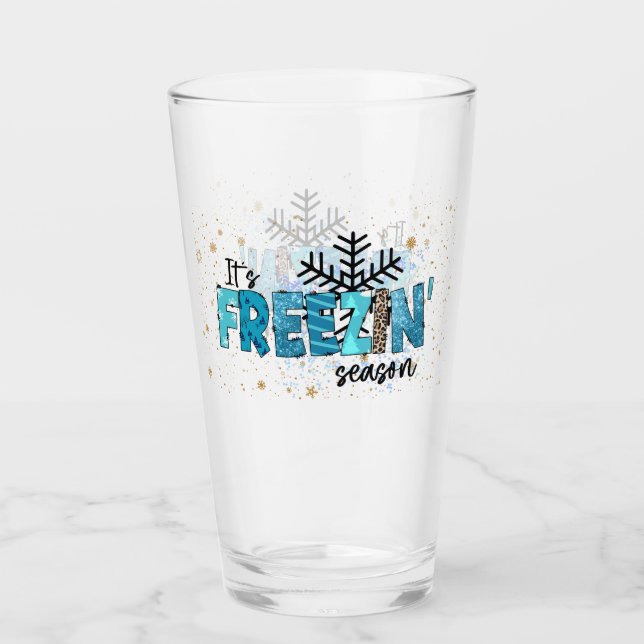 Freezing Season Customize Glass (Front)