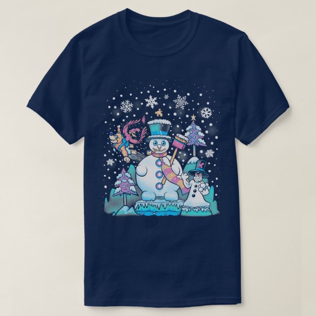 Freezy Winterland 1  T-Shirt (Design Front)