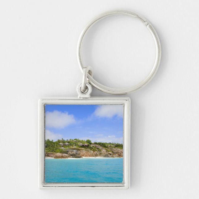 Fregate Island resort (PR) Keychain (Front)