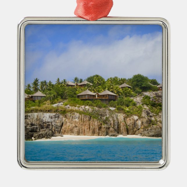 Fregate Island Resort (PR) Metal Ornament (Front)