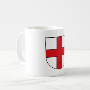 Freiburg Breisgau city emblem Germany symbol cross Coffee Mug