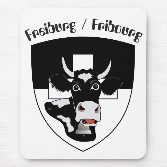Freiburg / Fribourg Mauspad Mouse Pad (Front)