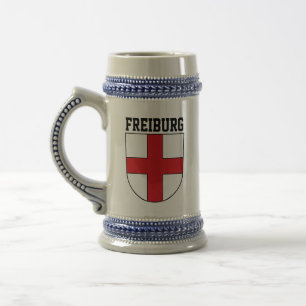 Freiburg im Breisgau coat of arms - GERMANY Beer Stein