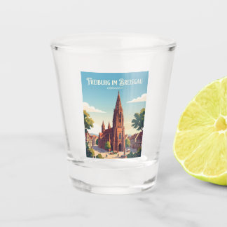 Freiburg im Breisgau Germany Shot Glass