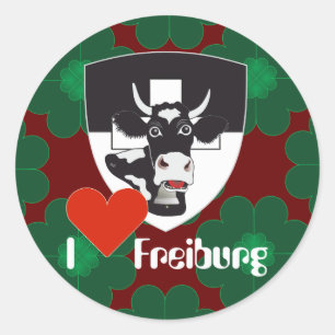 Freiburg Switzerland Suisse Svizzera sticker
