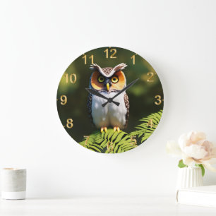 Freida The Screech Owl, Wall Clock