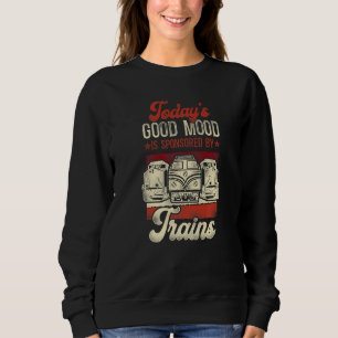 Freight Diesel Train Driver Trainspotting Locomoti Sweatshirt