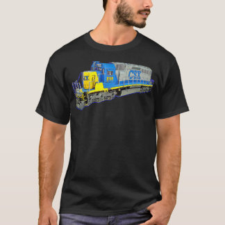 Freight Train CSX Engine T-Shirt