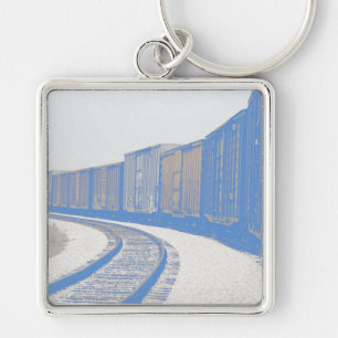Freight Train Keychain