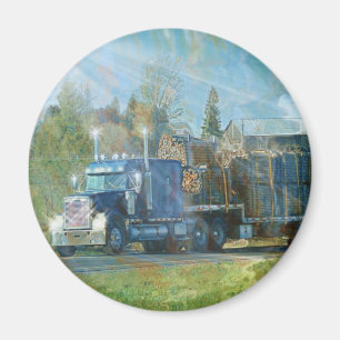 FREIGHT TRUCK BIG RIG TRUCKERS Gifts Magnet