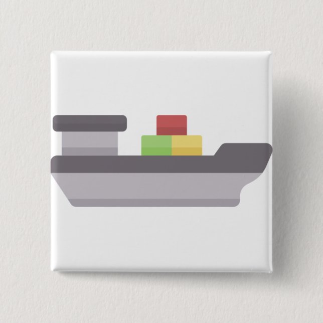 freighter 2 inch square button (Front)