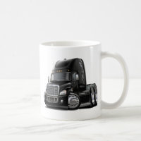 Freightliner Cascadia Black Truck