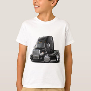 Freightliner Cascadia Black Truck T-Shirt