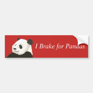 Frein pour autocollant Pandas Bumper
