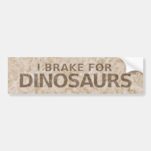 Frein Pour Bumper Sticker Dinosaures