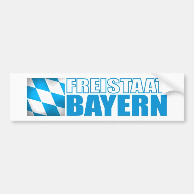 Freistaat Bayern Bumper Sticker (Front)