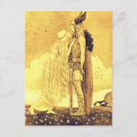 Freja and Svipdag by John Bauer