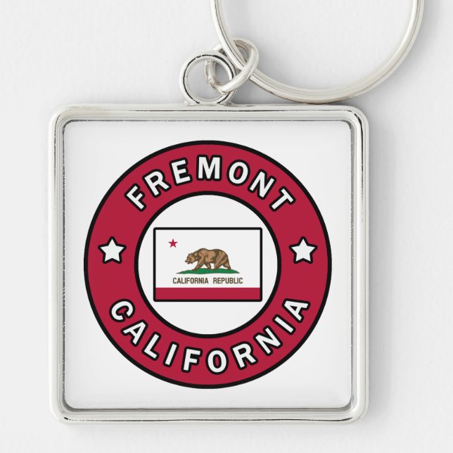 Fremont California Keychain (Front)