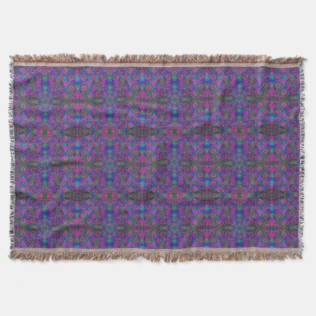 Fremont Lights Fibre Throw Blanket (Front)