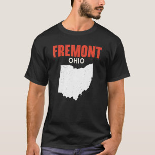 Fremont Ohio USA State America Travel Ohioan T-Shirt