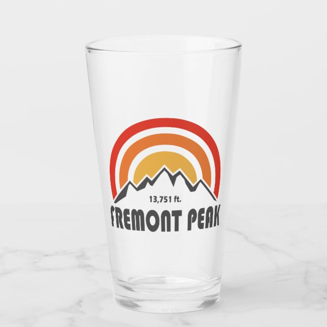 Fremont Peak Wyoming Glass (Front)